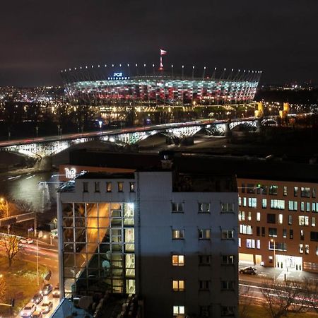 Apartment River Front, Great View From 14Th Floor, Next To Pge Narodowy Stadium, Torwar - By Warsawskyline Apartments מראה חיצוני תמונה