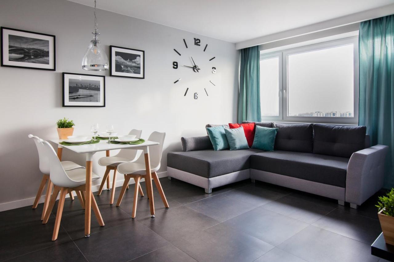 Apartment River Front, Great View From 14Th Floor, Next To Pge Narodowy Stadium, Torwar - By Warsawskyline Apartments מראה חיצוני תמונה